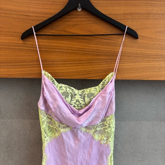 For Love and Lemons Silky Slip Dress, Size S - Picture 7 of 16